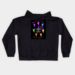 Protect Your Inner Peace Woman Chakra Kids Hoodie